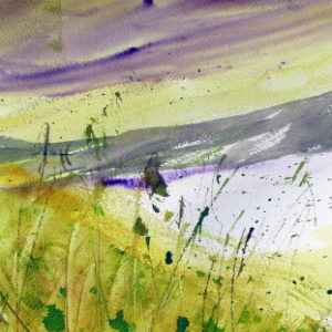 Summer Storm - Watercolor - 11x15 in.